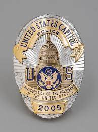We encourage the public to comment on this page and welcome all viewpoints. U S Senate U S Capitol Police Badge 2005 Inauguration Ceremonies