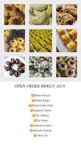Do you remember the times when you were much younger, and visiting relatives' houses during the. Ella Bakery Open Order Biskut Raya 2019 Whatsapp Facebook