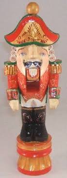 Choose from 50+ wooden ornaments graphic resources and download in the form of png, eps, ai or psd. Traditional Russian Hand Carved Wood Christmas Nutcracker New Holiday Decoration Ebay Nutcracker Christmas Decorative Nutcrackers Antique Christmas
