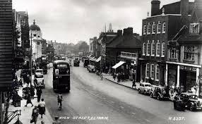 Eltham High Street Eltham London From A Postcard Dated 1950 Historical London London History London Family