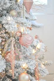Glamorous Christmas Decorations Victorian Christmas Tree Pink Christmas Decorations Shabby Chic Christmas Tree