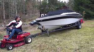 Ariens sells many accessories for my tractor specifically including a lawn roller. Can A Lawn Mower Pull A Speedboat Will This Work Pulling Power Youtube