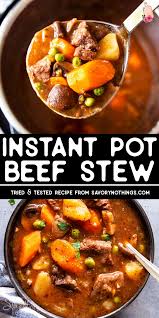 This Instant Pot Beef Stew Recipe Is An Easy Comforting Dinner That S Quick To Put To In 2020 Instant Pot Beef Stew Recipe Instant Pot Dinner Recipes Beef Stew Recipe