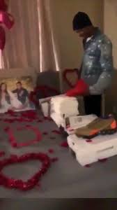 Gift Romantic Birthday Surprise Ideas For Girlfriend Girlfriend Surpises Her Man With Personalised Gifts Romance Inspiration In 2020 Surprise For Girlfriend Valentine Gifts For Girlfriend Birthday Surprises For Her