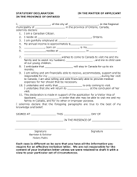 Notary forms or statements are considered as an official declaration. How To Fill Out Statutory Declaration Form Canada