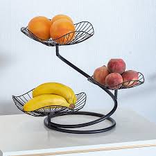 Check spelling or type a new query. Fruit Basket Stand 3 Tier Metal Fruit Bowl Vegetables Organizer Storage Counter Top Fruit Holder For Kitchen Black Buy Fruit Basket Fruit Holder Wire Fruit Stand Product On Alibaba Com