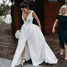 Splendid Follow Elbisedunyamm Follow Elbisedunyamm Paris Fashion Wedding Dresses Satin Gorgeous Wedding Dress Satin Wedding Dress Simple