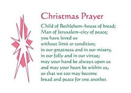 Your best bet is to let them write their own. Merry Christmas Blessing Prayer Christmas Prayers For Family Friends