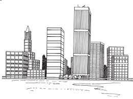 Learn how to draw and color the empire state building from new york in this step by step video. How To Draw A Cityscape In 5 Steps Howstuffworks