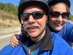 Celebrating retirement with family and friends