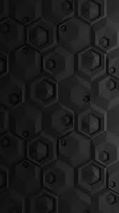 Paper Black Hexagon Pattern Material Design Dimensional Shadows Clean Abstract Dark Wallpaper Silver Grey Wallpaper Android Wallpaper
