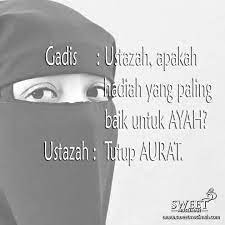 We did not find results for: Muhammadku Hadiah Terbaik Seorang Anak Perempuan Kepada Ayah Atau Suami Nya Ialah Menjaga Maruah Dan Menutup Aurat Dengan Sempurna Tinta Muslimah Facebook