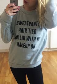 Check spelling or type a new query. Sweatpants Hair Tied Chillin With No Makeup On Drake Lyric Grey Swea Style Heist