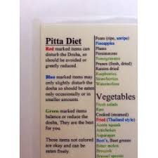 Pitta Diet