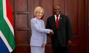 Cyril ramaphosa has been elected as south africa's president. Ambassador Lana Marks On The Occasion Of Her Accreditation As Ambassador To South Africa U S Embassy Consulates In South Africa