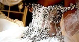 Diamondy Corset Wedding Dresses Corset Bling Wedding Dress Wedding Dresses