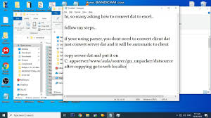After downloading the bit.ly/datapelamarkahatex apk from love4apk, you will need to install it and most of the users do not know the way. How To Convert Dat File To Excel Parser 2 8 Trirozhka Script Editor Server Client Part 1 Youtube