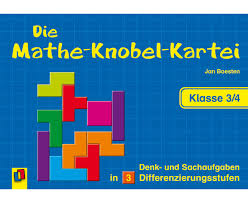 Über 3.500 lustige und schwere mathe knobelaufgaben mit lösung für kinder im alter von 5 bis 12 jahren. Die Mathe Knobelkartei Klasse 3 4 Betzold De