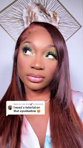 Replying to @Lola Breé💕 Raven-Symoné Inspired Eyeshadow Look 😉💚  #ravensymoné #ravensymone2000s #tutorial #makeuptutorial #fypシ