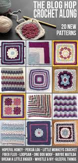 Star #82, beautiful, beautiful afghans. Bobble Stitch Afghan Square Blog Hop Cal One Dog Woof