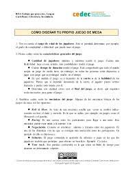 Juegos de mesa lenguaje y matematica. Como Disenar Tu Juego De Mesa