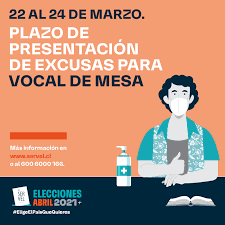 Cómo saber con tu rut si eres vocal. Servicio Electoral On Twitter Hasta El 24 De Marzo Quienes No Puedan Ejercer Su Labor Como Vocal De Mesa Para Las Elecciones2021cl Podran Presentar Sus Excusas Ante Las Juntas Electorales Https T Co Xq8qf57o1t Https T Co Oooayzdd4u