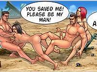 Sex cartoons featuring fisting and foot fetish