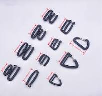 Ladder Lock POM Slider Rectangle Adjustable Buckle Metal Clip Webbing  Straps | eBay