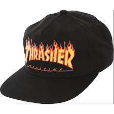 Shop Thrasher Thrasher Flame Logo Hat Black Parade All png & cliparts images on nicepng are best quality. thrasher thrasher flame logo hat black