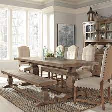 Caleb Dining Bench Farmhouse Dining Room Table Wood Dining Room Table Wood Dining Room