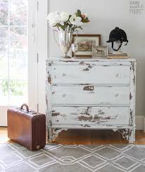 Montana cans montana crackle 400 ml color, pure white spray paint. Chippy White Dresser Using Milk Paint Saw Nail And Paint