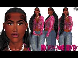 Sims 4 CAS |Monique Dye| Sim Download