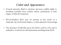 Maybe you would like to learn more about one of these? Amniotic Fluid Amniotic Fluid Is A Clear Slightly