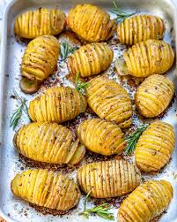 Learn how to make boiled red potatoes with parsley butter. The Best Baked Garlic Butter Hasselback Potatoes Healthy Fitness Meals