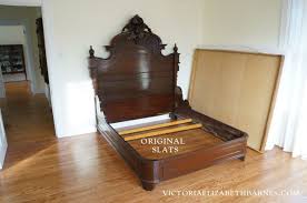 May 06, 2020 · custom full to queen converters do exist (usually with iron bed extensions over the bed rails), but i wanted something simpler. Antique Victorian Full Size Bed Into Queen Size Victoria Elizabeth Barnes