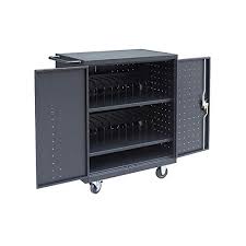 If the ipads are stored in a transportable charging cart, then the cart can be stored for later use or used by a different class needing ipads. Pearington 24 Bay Rolling Charging Cart Station For Classroom And Office For Use With Chromebooks Ipad Tablets And Laptop Computers Secure Locking Cabinet Storage Store Up To 15 Size 2 Pack Buy Online In