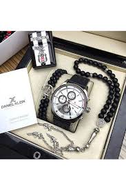 daniel klein erkek kol saati tesbih kombin besiktas cakmak bileklik bi lekli k