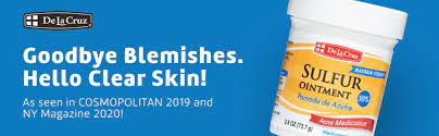 We did not find results for: Amazon Com De La Cruz 10 Sulfur Ointment Acne Treatment Medication To Clear Cystic Acne Pimples And Blackheads On Face And Body Made In Usa 2 6 Oz Health Household
