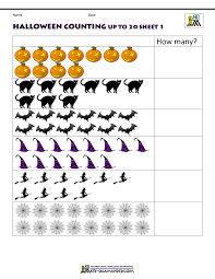 first grade math worksheets halloween
