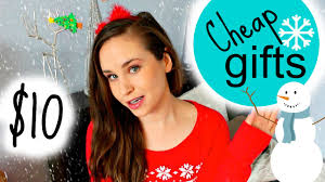 Sooo while 'secret santa' gift exchanges (or white elephant, or grab bag, or secret elf, whatever iteration you've decided on!) are all about having fun and getting in the holiday spirit, sometimes it can be kinda ~stressful~ to actually pick out a decent gift. Easy Cheap Christmas Gift Ideas 10 Gifts Under 10 Secret Santa Ideas Youtube