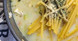 One Pot Creamy Chicken And Noodles Recipe Yellowblissroad Com Recipe Creamy Chicken And Noodles Recipes Food
