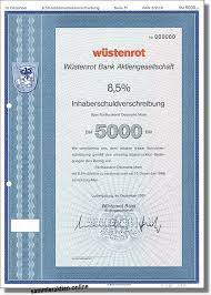 Peniaze do 24 hodín bez obhliadky. Wustenrot Bank Aktiengesellschaft Extrem Seltene Schuldverschreibung