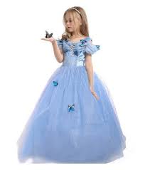 Cinderella Dress Princess Costume With Butterflies Cinderella Dress For Girls Princess Dress Dress Up Costumes
