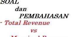 We did not find results for: Soal Hitungan Penerimaan Total Dan Penerimaan Marginal Belajar Ekonomi