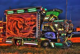 denshoku maru art cars trucks truck art