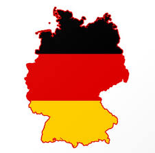 Alemania doodle mapa con los lugares famosos: Mapa De Alemania Con Regiones Y Ciudades Mapas De Alemania Para Descargar E Imprimir