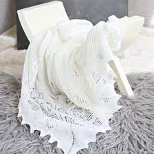 Adore Baby Prince George Christening Shawl