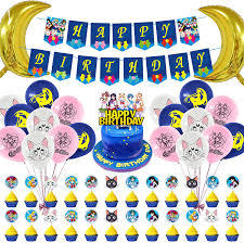 The bakri intrauterine balloon catheter (cook medical,. Cheapest Price 46 Pcs Sailor Moon Theme Birthday Party Decorations Party Supply Set For Kids With 1 Happy Birthday Banner Garland 1 Piece Big Birthday Inserted Cake Card 24 Cupcake Toppers 2