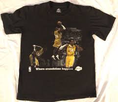 Majestic Kobe Bryant T Shirt M Lakers Kobe Bryant Black Mamba Kobe Bryant 24 Kobe Bryant