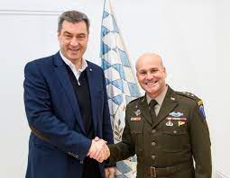 Update vom sonntag, 10.01.2021, 09.30 uhr: Markus Soder A Twitter Transatlantische Partnerschaft Vor Der Sicherheitskonferenz Munsecconf Treffen Mit Dem Kommandeur Der Us Armee In Europa General Cavoli Wir Sind Gerne Gastland Fur Viele Us Soldaten Bayern Steht Zur Partnerschaft Mit